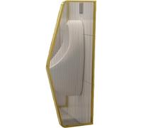 Urinal Screen Toilet Partition, Urinal Partition Wall-Mounted Men Urinal Privacy Screen, Public Toilet Partition Stainless Steel Urinal Baffle ，Glass Panel Room Dividers Decorative Separatio