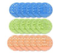 Urinal Screens Deodorizer 18 Pack Scented Anti-Splash Urinal Mat Anti-Clogging Lasting Odor Freshener Urinals Cake for School Office Restaurant Bathroom Restroom Lasting Odor Freshener