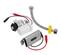 Urinal Sensor Flush Valve Solenoid Unit Wall Mounted Dc Kit | Stainless Steel and ABS Construction, Retrofit-friendly Operation, Fits Standard 22mm Water Pipes, Bathrooms and Restrooms