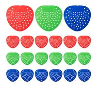 Urinal Sieve with Fragrance, Pack of 21 Urinal Strainer, Universal Urinal Insert, Urinal Sieve, Urinal Insert, Urinal Sieve, Splash Guard, Urinal Insert Mat for Toilets in the Bathroom Office, in