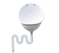 Urinal Toilet Port - Convenient Waterless Urinal, Wall Mount Urine Diverter | Portable Pee Lid Funnel, Leakproof Toilet Urinals, FreeRange Designs Urine, Separator for Compost Toilets