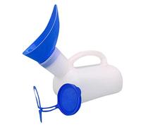Urinal Unisex, Portable Toilet Urinal Men and Women, Spill Proof Pee Bottles with Sealed Lid and Funnel, Emergencys Potty for Elderly, Kids and Patient for Car Camping Hiking Outdoor Travel, 1000ml