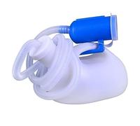 Urinals for Men, 2000ML Portable Urinal for Men Spill Proof Urine Bottles for Men Men's Potty Pee Bottle with 51" Long Tube with Lid for Home Hospital Car Travel Bedside Use