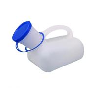 Urinals for Men Women, Travel Urine Bottle with Spill Proof Screw Cap Lid, Portable Toilet Ideal for Car Travel Camping Outdoor, Color Random, 1000ml
