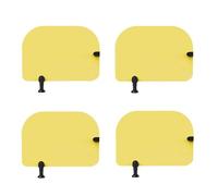 Urinals partition for Men Kindergartens Urinal Screen Toilet Partition, Children's Urinal Partition, Urinal Privacy Screen, Suitable For Schools And Public Places(Yellow 4pcs,70x60cm)