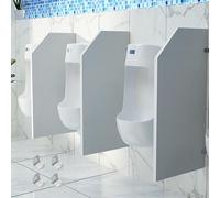 Urinals partition for Men Men's Urinal Wooden Partition Baffle, Toilet Privacy Screen Wall-mounted Partition, Suitable For Schools, Shopping Malls And Other Public Places(5PCS)