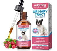 Urinary Tract Infection Support for Dogs - Natural Herbal UTI Care Drops with Cranberry Extract, Kidney & Bladder Supplement Drops