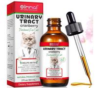 Urinary Tract Infection Treatment for Cats, Cat Urinary Tract Support Drops, Natural UTI Treatment Supplement, Support Healthy Bladder & Kidney with Cranberries