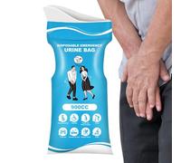 Urination Bag - 900ml Travel Pee Solution, Personal Toilet Accessories, Outdoor Hiking Kit, Road Trip Camping Equipment, Hygiene, Practical Travel Comfort in the Car | Hiking Body Care for