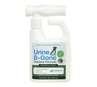 URINE-B-GONE-OD | Turf, Patio & Outdoor Urine Enzyme Odor Eliminator | Highest Concentrate 50 Billion Enzymes | Includes Hose Connect Sprayer (32 oz.)