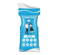 Urine Bag - 900 ml Leak-proof Closure Portable Urine Toilet - Hygienic Toilet Solution on the Go for Adults When Travelling