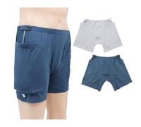 Urine Bag Shorts for Men, Nephrostomy Drainage Bag Underwear (XL)