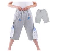 Urine Bag UnderwearCatheter Leg Bag Shorts, Urine Bag Trousers, Urine Bag Holder Pants with Double Zippered Pockets(XXLarge)