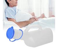 Urine Bottle, 1000ml Urinal for Men Spill Proof, Transparent with Scale Urinal Bottles for Men, 31 X 14 X 9cm Portable Male Urine Bottles