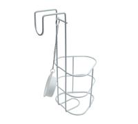 Urine Bottle Holder for Men Urine Bottle Holder Bed Holder Wall Holder PVC Coated White