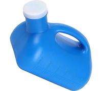 Urine Bottle, Male Blue Travel Urinal 3000ML with Screw Cap