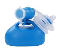 Urine Bottle，Male Urinal Mens Urinal Bottle Spill Proof for Seniors 2000ml Large Capacity Long Tube with Lid Urinals for Male Nighttime Portable Pee Bottle Container Hospital Emergency Pee Jug(Blue)
