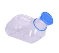 Urine Bottle,Male Urinal Transparent Urinals for Men Spill Proof Nighttime, Reusable Male Urinal Bottles Durable Pee Bottle 1000ml Pee Container Men Portable Pee Jug