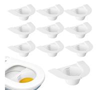 Urine Collection Hat - Toilet Sample Container, 4.02 inches Measuring Stool Tool, Medical Grade PP Basin with Volume Scale, Bathroom Specimen Aid with Secure Fit, Home Care Vomit Stool Monitoring Use