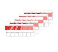 Urine Deflector for Toilet - 5 Piece Toilet Splash Guard, Urine Deflector for Toilet Seat | Urine Deflector with Urine Splash Protection, p