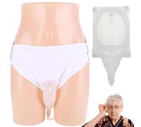 Urine Drainage Bag System 1000 ml, Unisex Wearable Urine, Incontinence Device for bedridden Patients, Travel, Adjustable(Female)