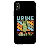 Urine For A Big Surprise Asparagus Garden Vegetable Vegan Case for iPhone X/XS