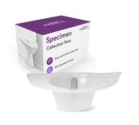 Urine Hats for Toilet - Reinforced Ribbing Stool Sample Collection Kit - Standard Fit Urine Collection Hat for Toilet - Specimen Collector Urine with Durable Materials - 4 Pack