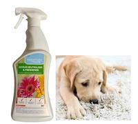 Urine Odour and Stain Remover Cleaner Eliminator Neutraliser Air Freshener For Fabric Multi-Surface Odors Deodorizer for Dogs & Cats Urine, Stains & Smells, Care Homes - Trigger Spray Bottle 750ml