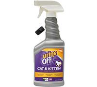 Urine OFF Cat Urine Stain and Odour Remover Spray Enzyme Urine Odour Eliminator for Hard Surfaces Pet and People Friendly - 500 ml
