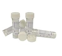 Urine Sample Bottles 20 Clear with Label Specimen Bottles for Urine Leak Proof Screw Tops BY Noondl Health (20)