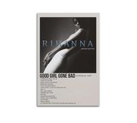 URIWYR Rihanna Poster Wall Art Aesthetic Cover Room Vintage Poster Decorative Painting for Living Room Bed Room 16x24inch(40x60cm) Unframe-style