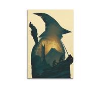 URIWYR The Hobbit Poster Wall Art Aesthetic Cover Room Vintage Poster Decorative Painting for Living Room Bed Room 12x18inch(30x45cm) Unframe-style