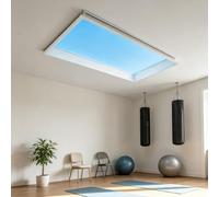 URJWAN Artificial Skylight Dimmable False Window Circadian Rhythm LED Lamp Embedded-60 * 120cm