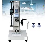 URJWAN Digital Tensile Testing Machine,Digital Force Gauge, Manual Force Gauge Stand, 300Mm Stroke, With 5 Probe, Output Function, Hand Wheel Operated, Display Clear Scaleversion-10N