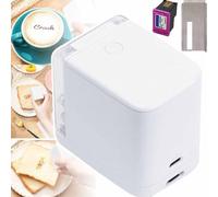 URJWAN Edible Printer Machine, Mini Color Inkjet Food Printer, Portable Handheld Edible Printer, with Advanced Thermal Inkjet Technology, for Cakes, Desserts, Diy