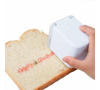 URJWAN Mini Color Inkjet Food Printer, 1200 Dpi Portable Handheld Cake Printer, with App Control, Safe to Eat and Fast and Clear Output, for Bread Coffee Foodies Art Cooking