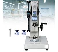 URJWAN Tensile Testing Machine, Digital Tensile Pressure Tester W/5 Probes,300Mm Trips Hand Crank Vertical Tensile Test Bench For Textiles Scaleversion-20N