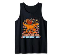 urkeys are Cool But This is How I Roll Funny Thanksgiving Tank Top