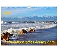 Urlaubsparadies Antalya-Lara (Wandkalender 2024 DIN A4 quer), CALVENDO Monatskalender