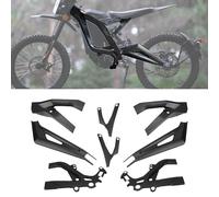 URLWALL Body Frame Protective Cover Fit For Sur-Ron Light Bee X, Body Frame Protector Guard, E-Bike Accessoires for Sur-Ron (Carbon Pattern)