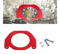 URLWALL Crank Seal Guard Plate for BMW 335i 528i 135i S55 N54 N55 N52 Engines, Front Crankshaft Seal Engine Serpentine Belt Guards Protection Guards Plate Replacement (Red)