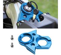 URLWALL Ignition Key Switch Cover, Key Set Ignition Lock Cylinder Cover for Sur Ron Light Bee X/S & Segway X160/X260, Dirt Bike Key Ring Cover Trim Decorative Cover Decor Plate (Blue)