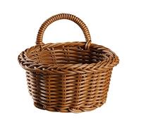 URMAGIC Small Wall Basket with Handle - Decorative Storage Basket for Fruits, Vegetables & Sundries