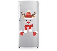 URMAGIC Snowman Fridge Stickers,Snowman Refrigerator Magnets,Christmas Decorations,Christmas Wall Stickers,Christmas Garage Door Stickers,Snowman Door Clings,Snowman Window Decals (D)