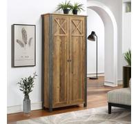 Urmston Elegance Reclaimed Wood Storage Cabinet