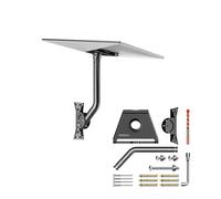 Urmust Starlink Gen 3 Adjustable Starlink Wall Mount Compatible with Starlink V3 Standard Dish with Pipe Adapter Starlink V3 Wall Mount/Roof Mount Eaves