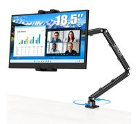 urmust Tablet Stand for Desk, 360° Swivel Aluminum Tablet Holder, Foldable Adjustable Portable Monitor Stand with Stable Arm Fits for all iPhone/Tablets/iPad Pro/Kindle/Monitor up to 18.5"