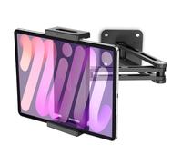 urmust Tablet Wall Mount Holder, 360° Rotation Adjustable iPad Wall Holder, with Aluminum Extendable Arm Adjustable for iPad Mini/Air/Pro/Galaxy Tab/Kindle/Switch, All 4.9"-13" Phones & Tablets