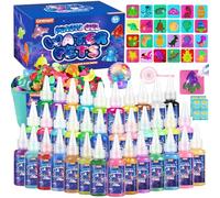 URMYWO Magic Water Elf Toy Kit, 36 Gels & 24 Molds,Water Gel Kit Pets, Make Your Own Squishies Sensory Toys for Kids, DIY Craft Kits, 4 5 6 7 8 9 10 Year Old Boy Girl Gifts