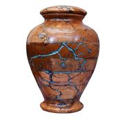 Urn for Human Ashes Large Wooden urn for Cremation Adult urn Box for Ashes Personalized Wooden urn Burial urn for Funeral Wood Box for Human Ashes. (No Personalised, Small 65 LBS)